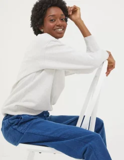 FatFace Organic Cotton Georgia Crew Sweatshirt|Women View All