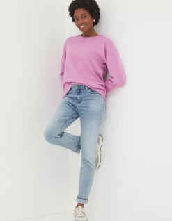 FatFace Organic Cotton Georgia Crew Sweatshirt|Women View All