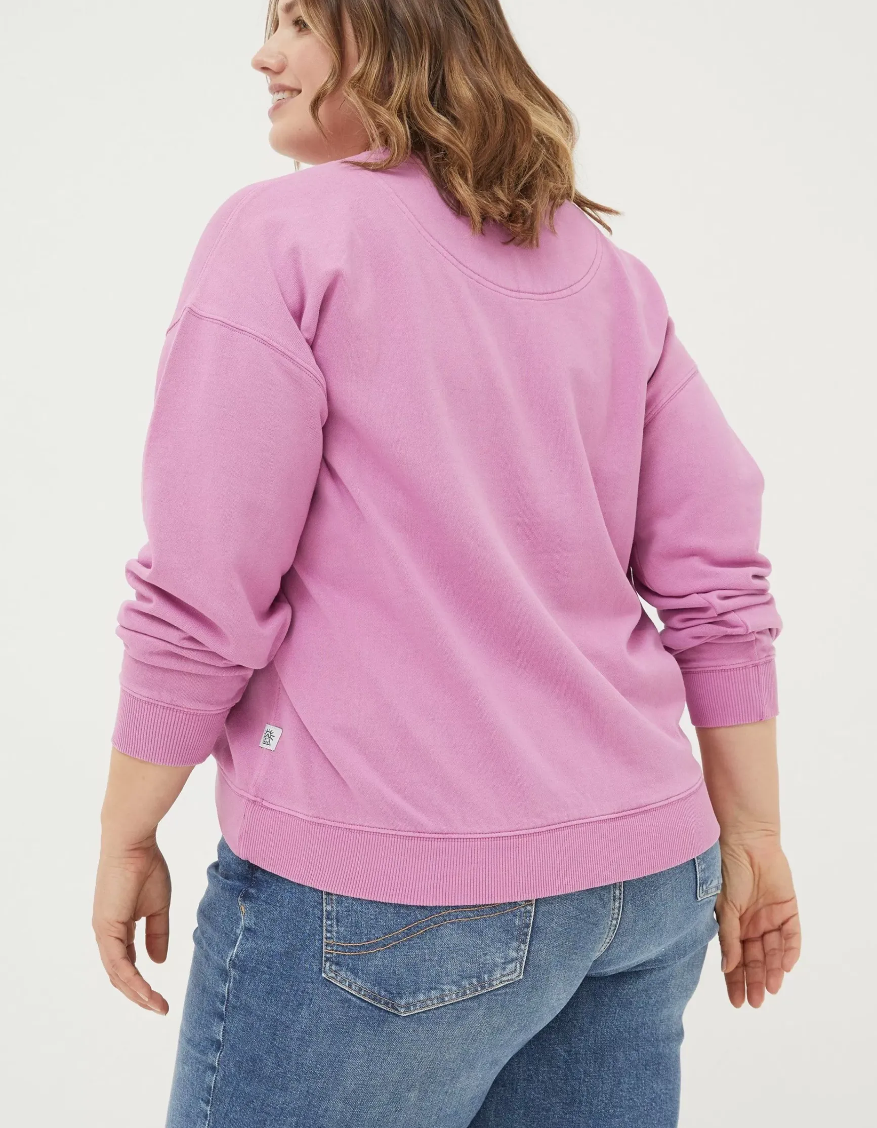 FatFace Organic Cotton Georgia Crew Sweatshirt|Women View All
