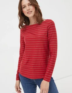 FatFace Organic Cotton Glitter Breton|Women View All