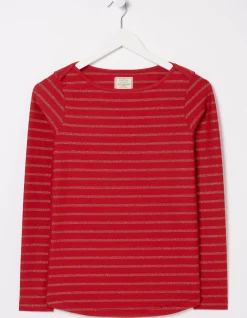 FatFace Organic Cotton Glitter Breton|Women View All