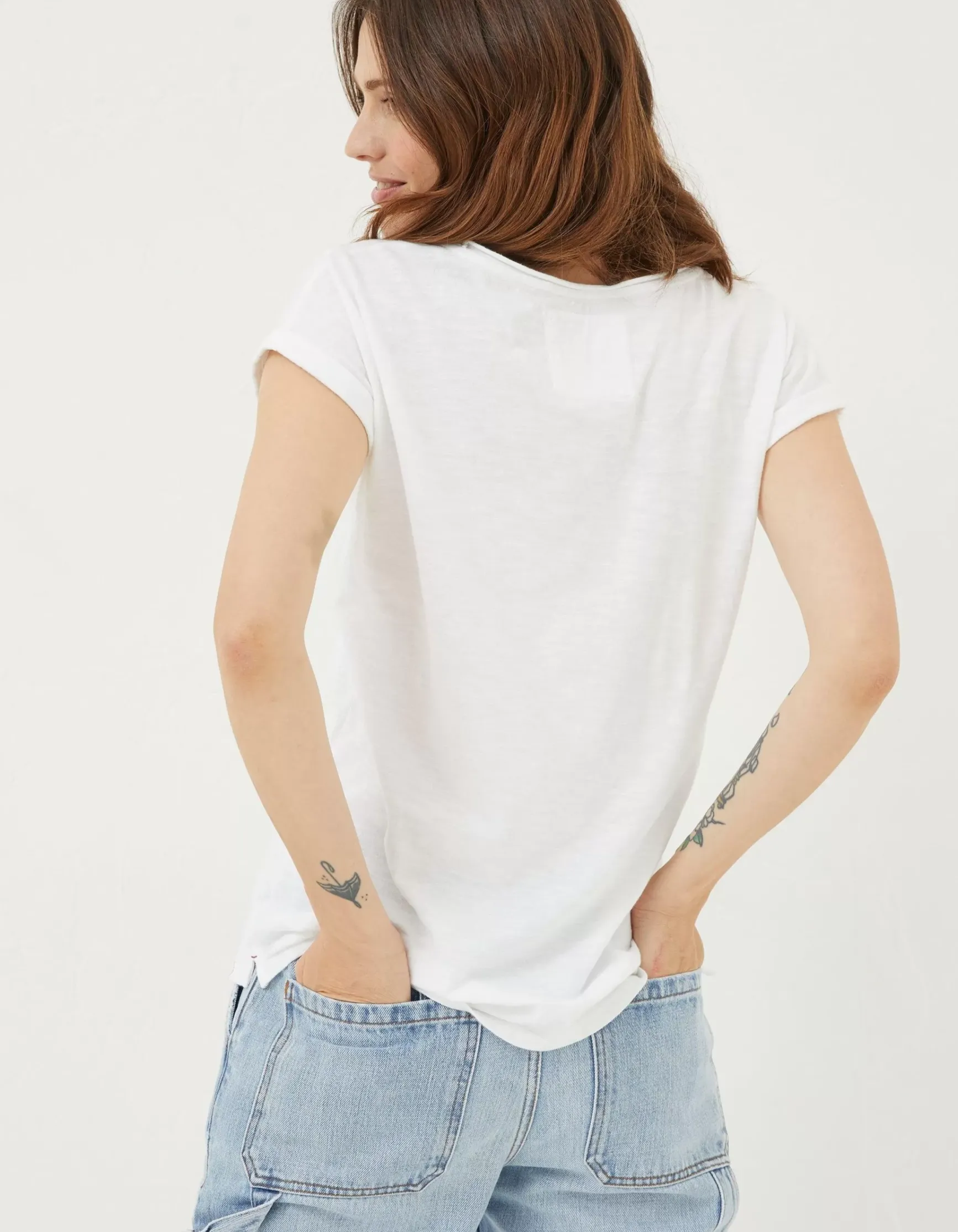 FatFace Organic Cotton Ivy T Shirt|Women Tops & T-Shirts