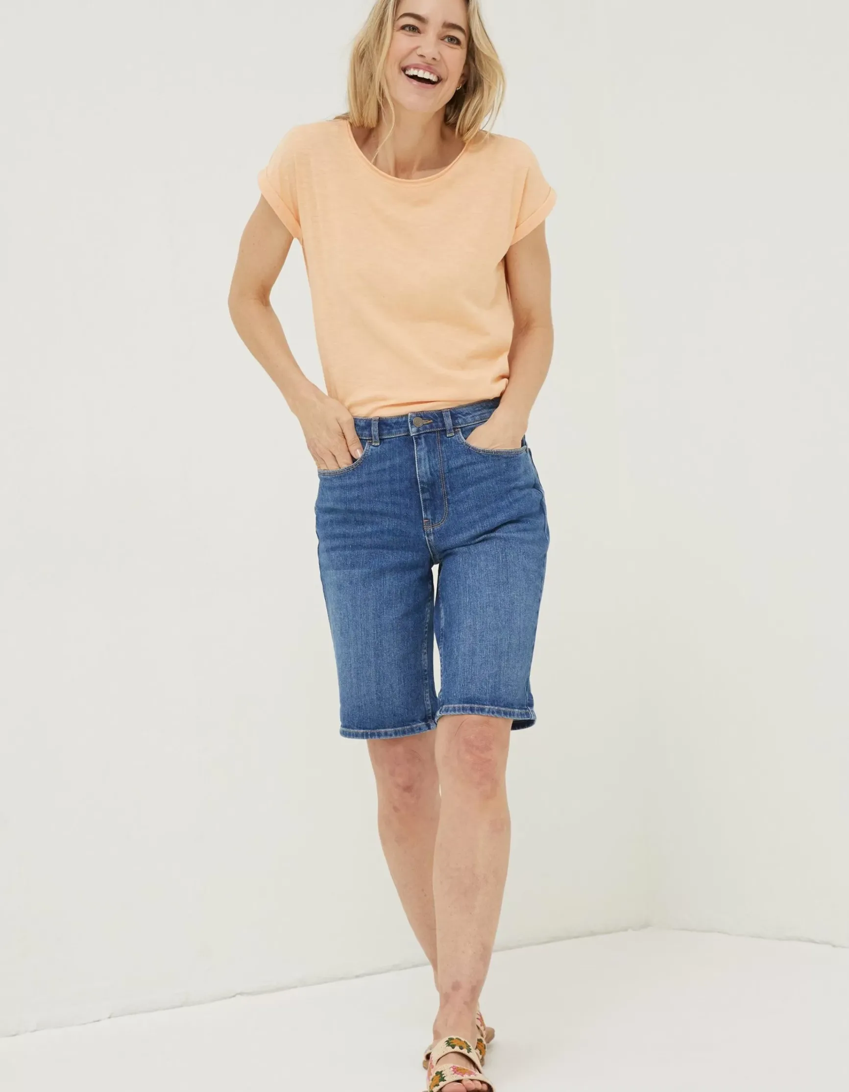 FatFace Organic Cotton Ivy T Shirt|Women Tops & T-Shirts