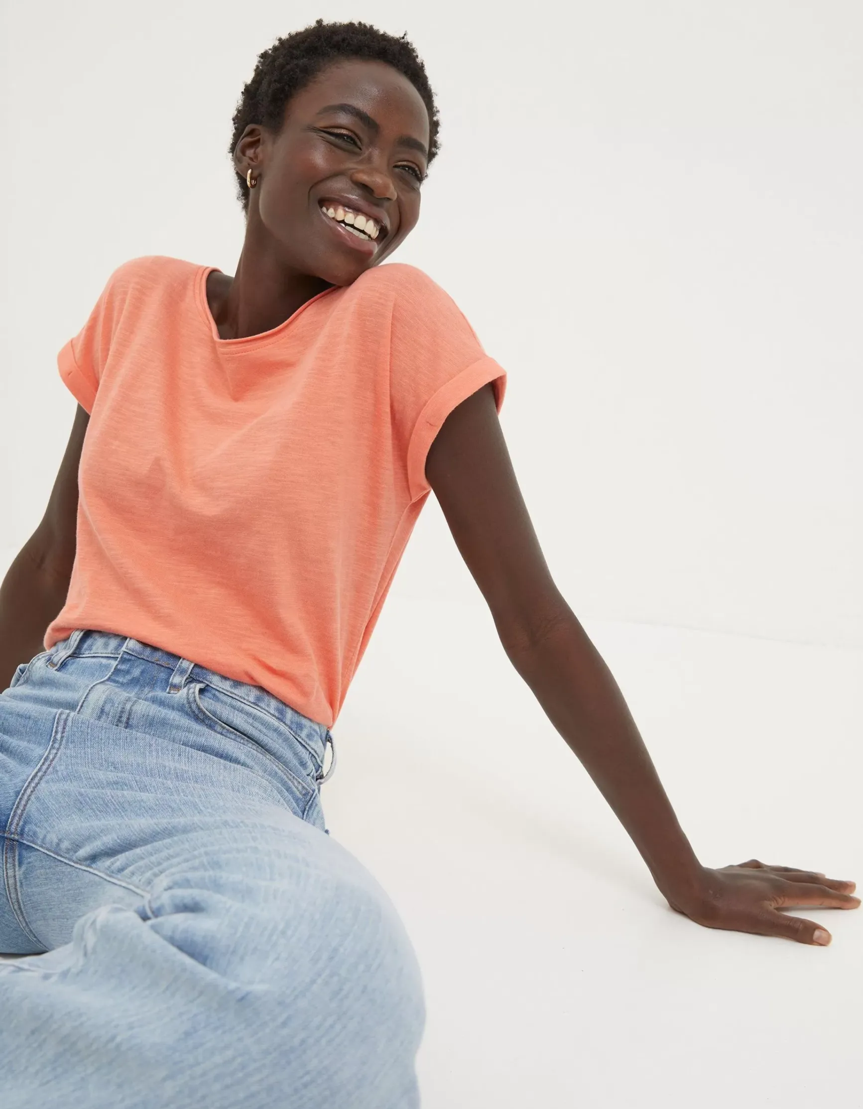 FatFace Organic Cotton Ivy T Shirt|Women View All