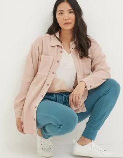 FatFace Organic Cotton Liza Waffle Shirt|Women View All