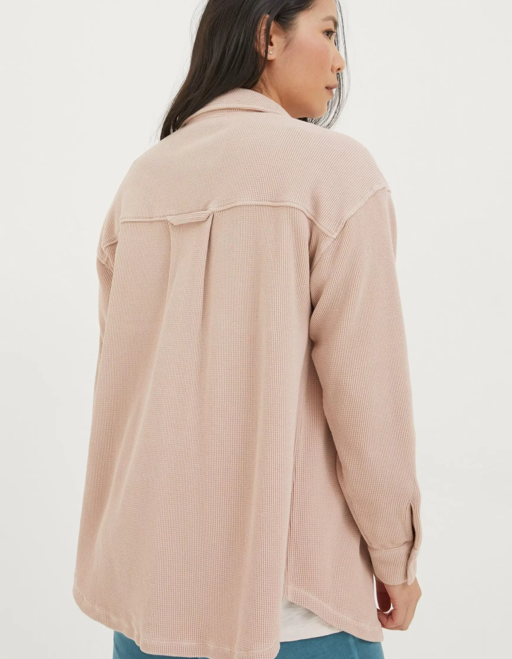 FatFace Organic Cotton Liza Waffle Shirt|Women View All