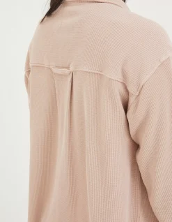 FatFace Organic Cotton Liza Waffle Shirt|Women View All