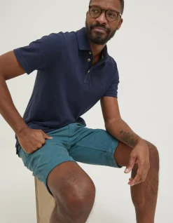 FatFace Organic Cotton Pique Polo|Men Polo Shirts