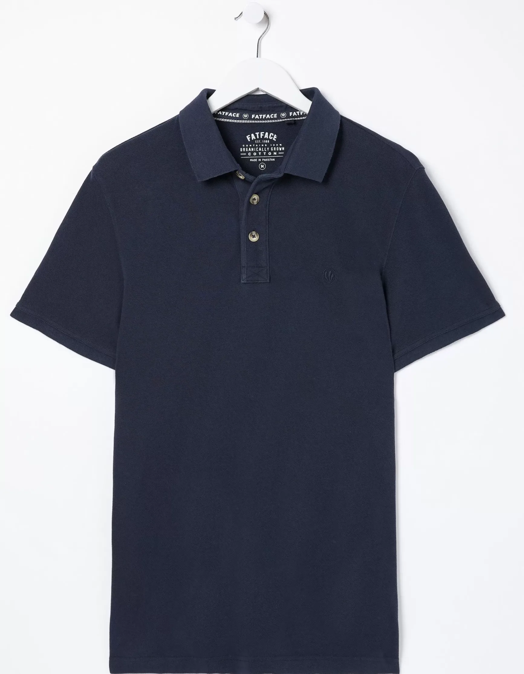 FatFace Organic Cotton Pique Polo|Men Polo Shirts