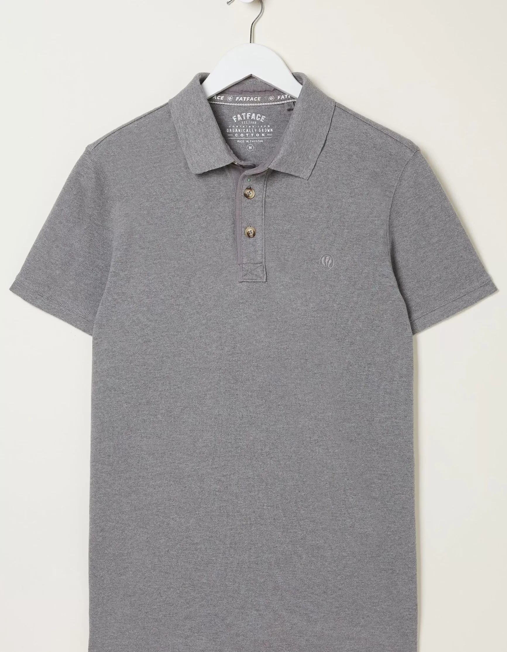 FatFace Organic Cotton Pique Polo|Men T-Shirts