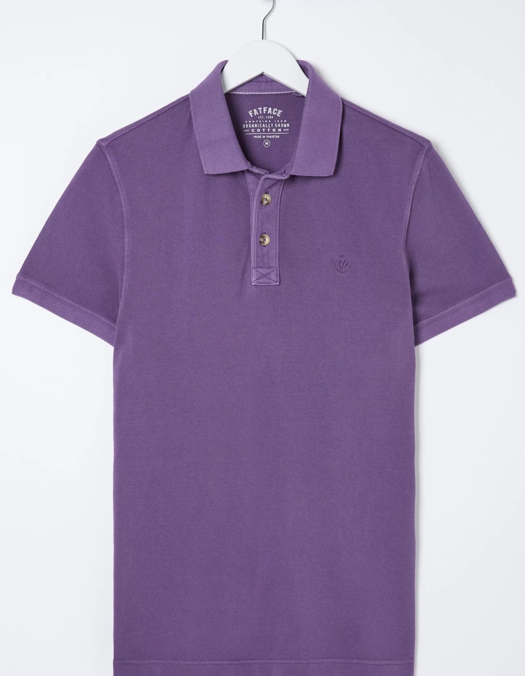 FatFace Organic Cotton Pique Polo|Men View All