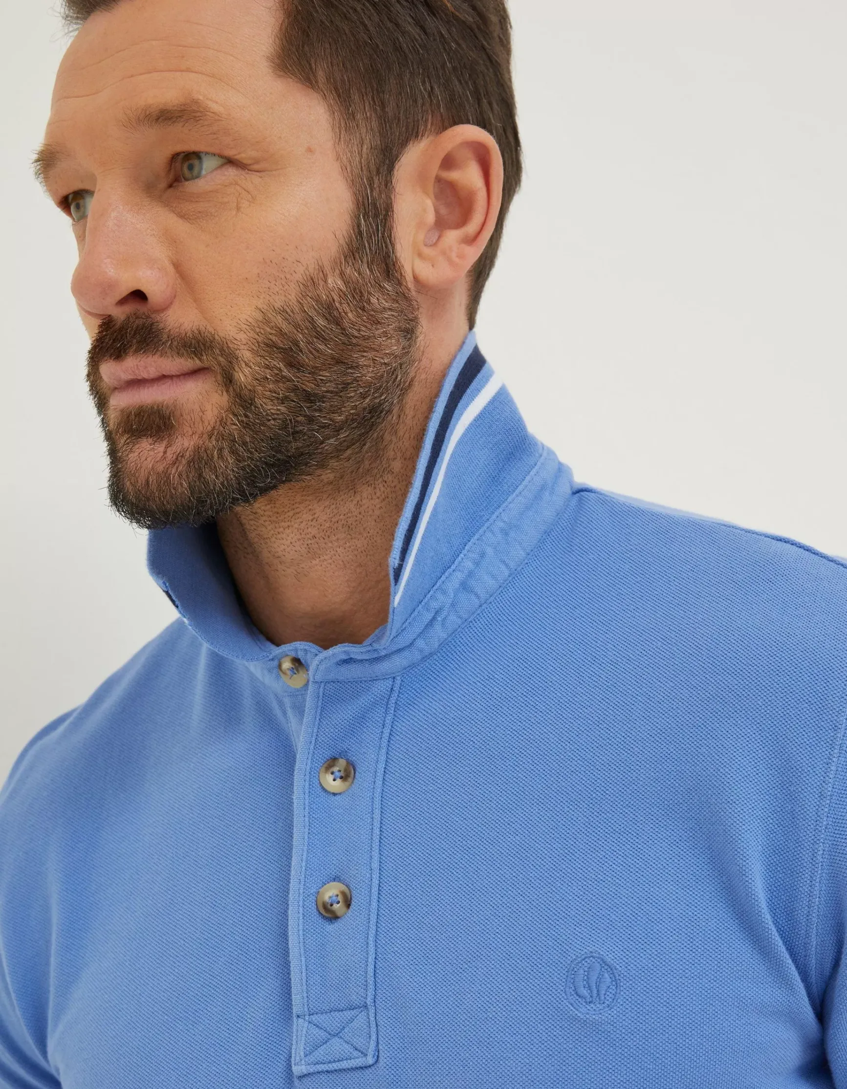 FatFace Organic Cotton Pique Polo|Men T-Shirts