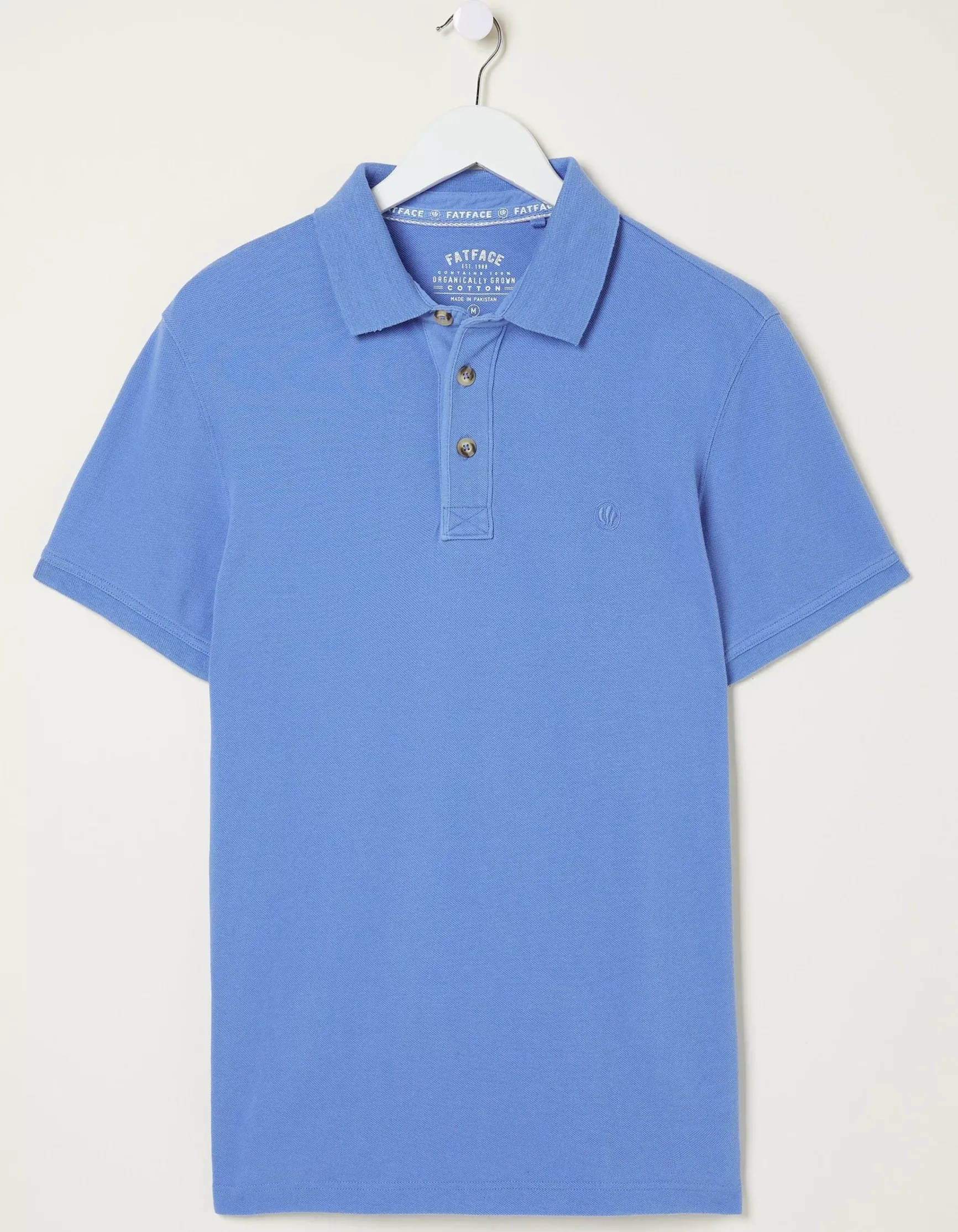 FatFace Organic Cotton Pique Polo|Men T-Shirts
