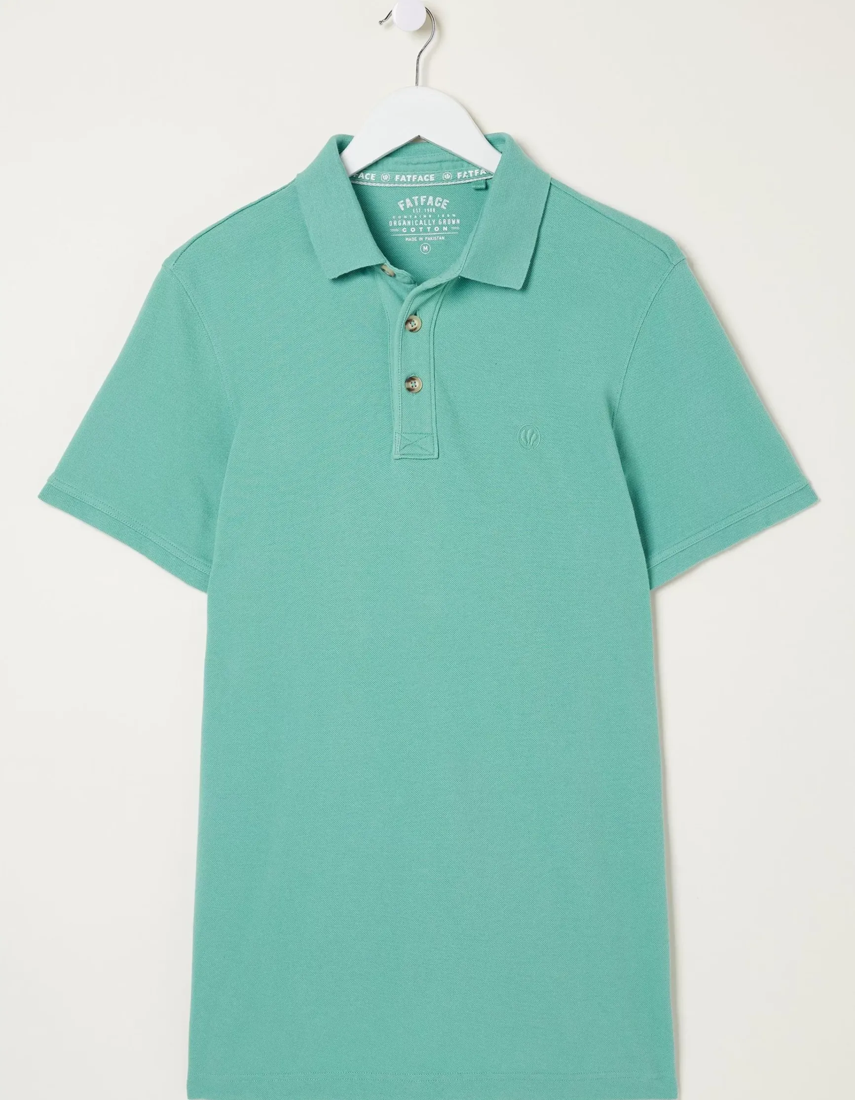 FatFace Organic Cotton Pique Polo|Men T-Shirts