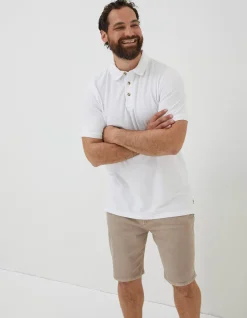FatFace Organic Cotton Pique Polo|Men T-Shirts