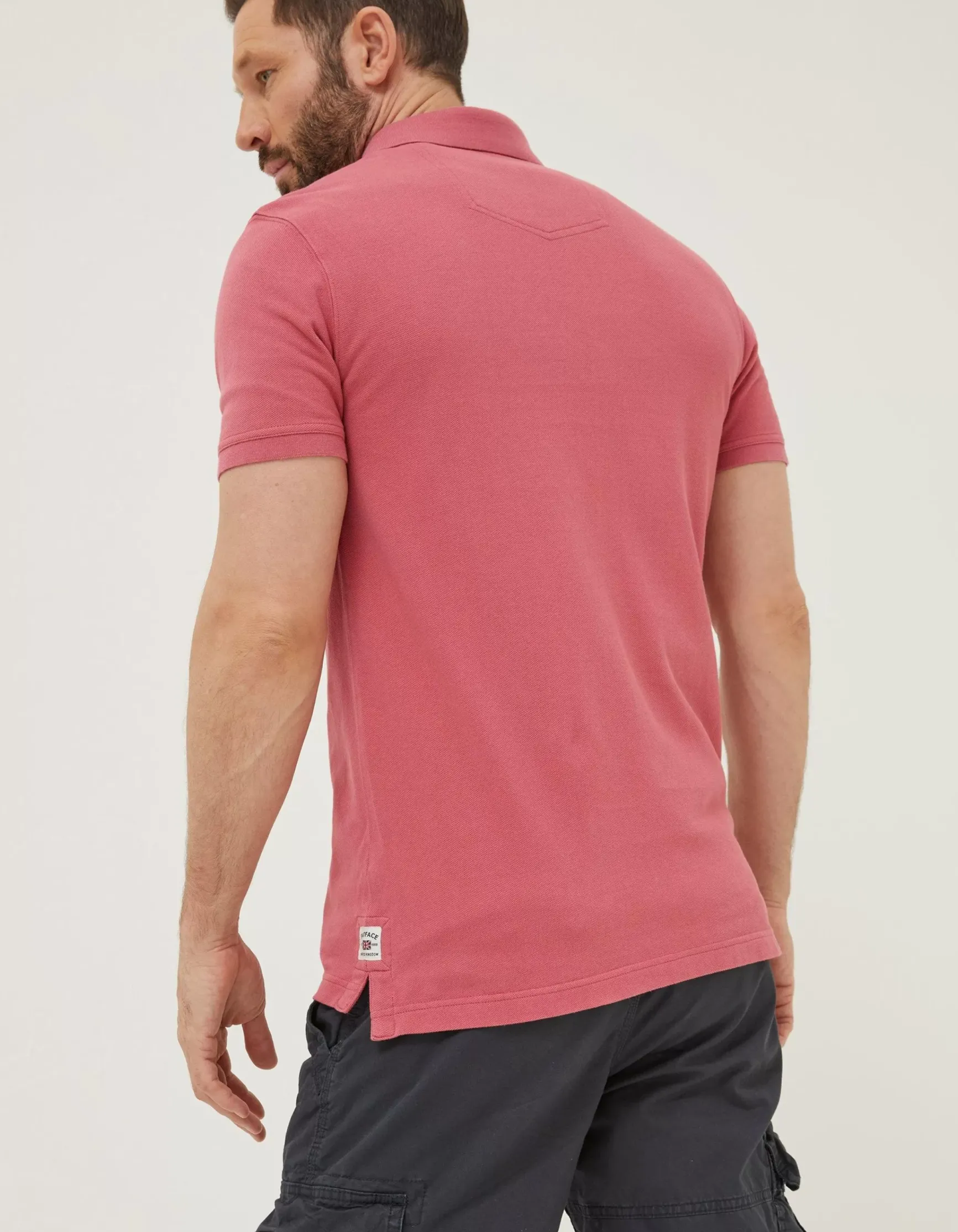FatFace Organic Cotton Pique Polo|Men T-Shirts