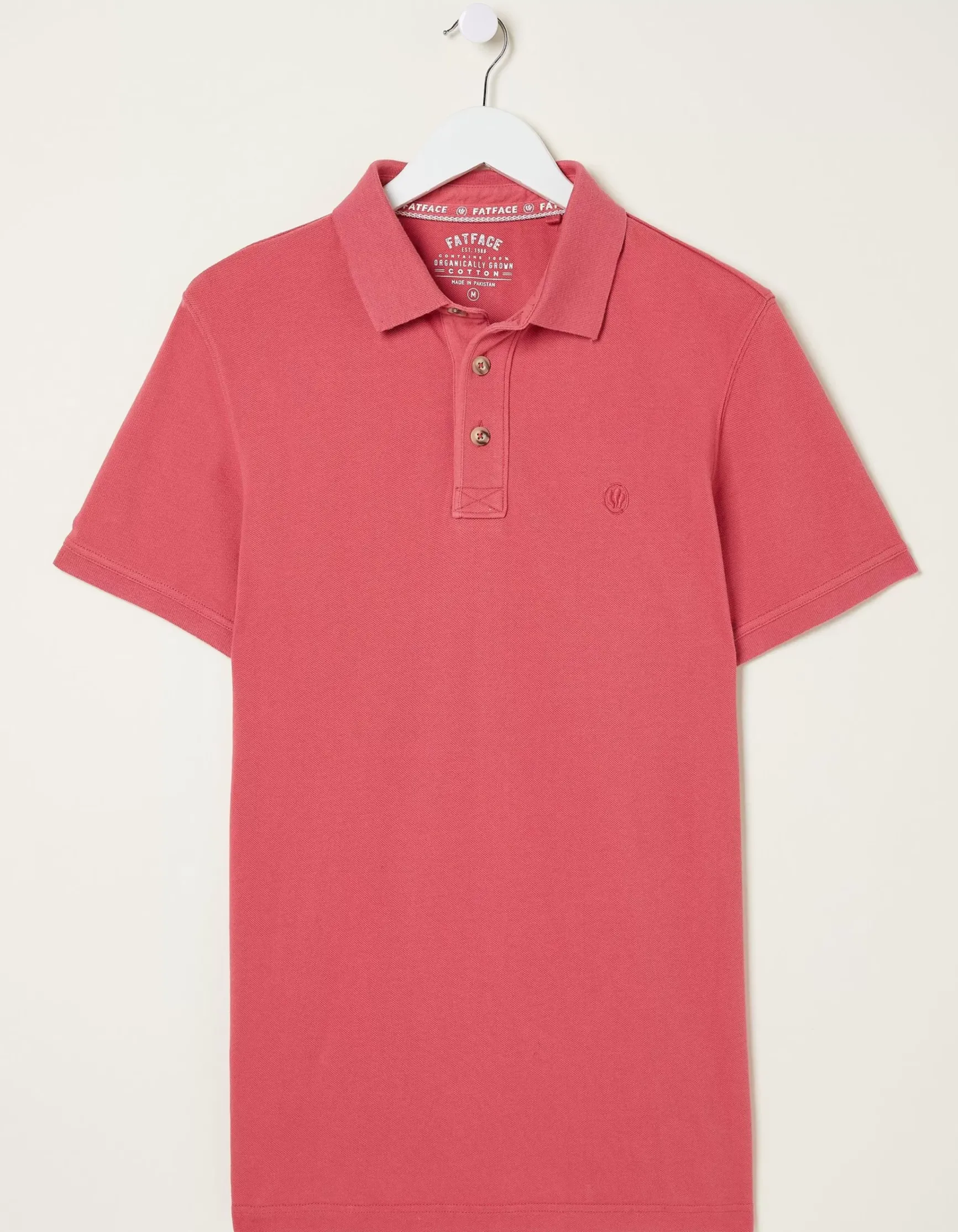 FatFace Organic Cotton Pique Polo|Men T-Shirts