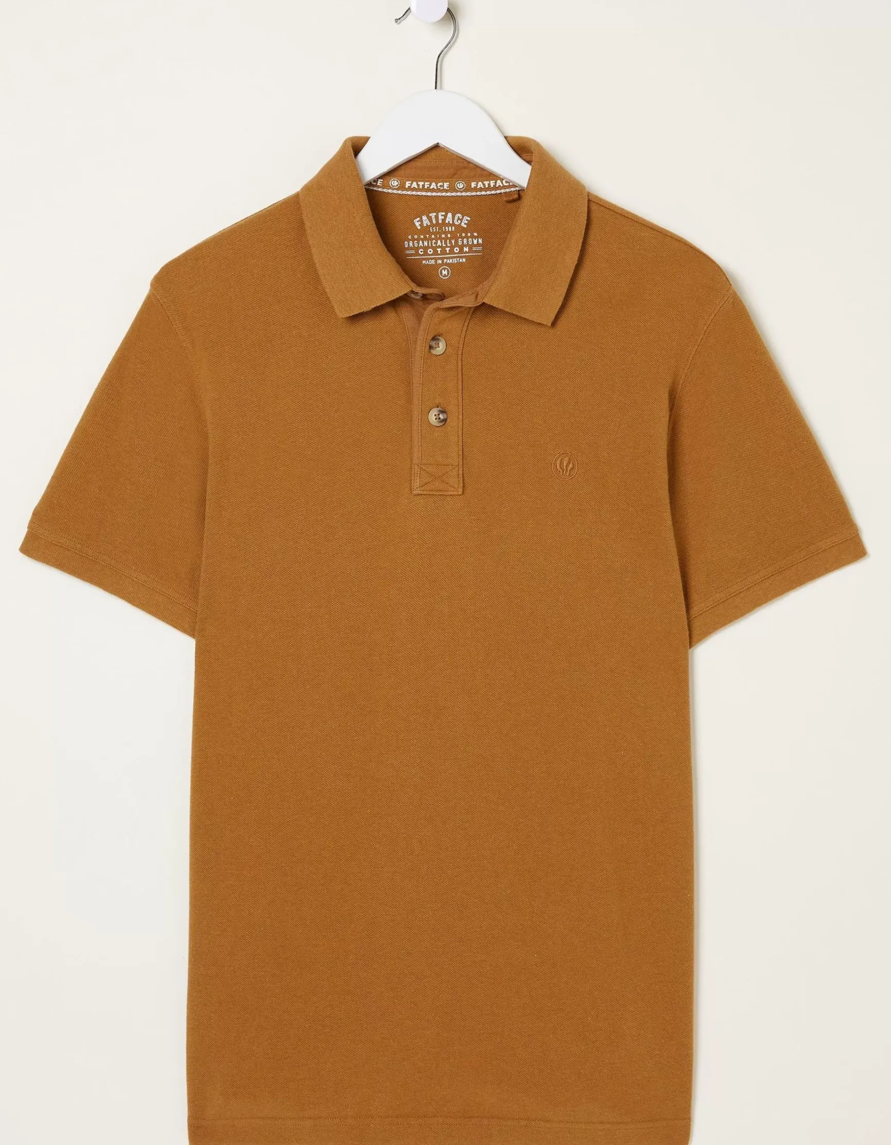 FatFace Organic Cotton Pique Polo|Men T-Shirts