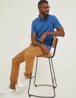 FatFace Organic Cotton Pique Polo|Men Polo Shirts