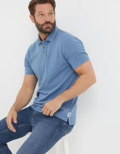 FatFace Organic Cotton Pique Polo|Men View All