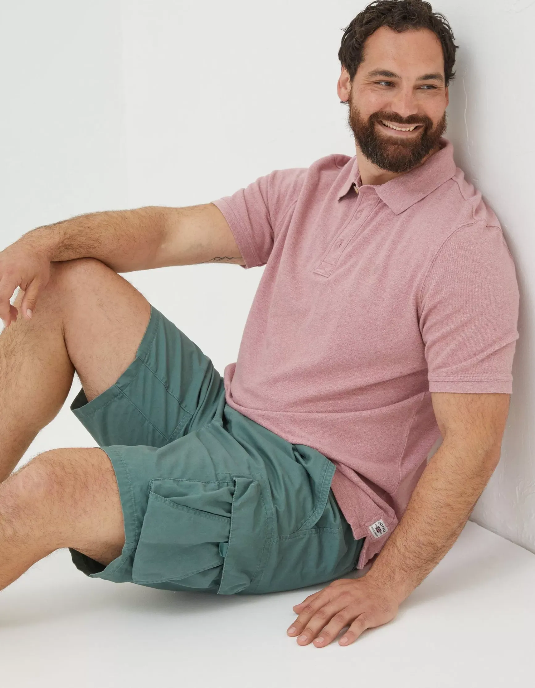 FatFace Organic Cotton Pique Polo|Men T-Shirts