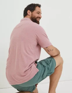 FatFace Organic Cotton Pique Polo|Men T-Shirts