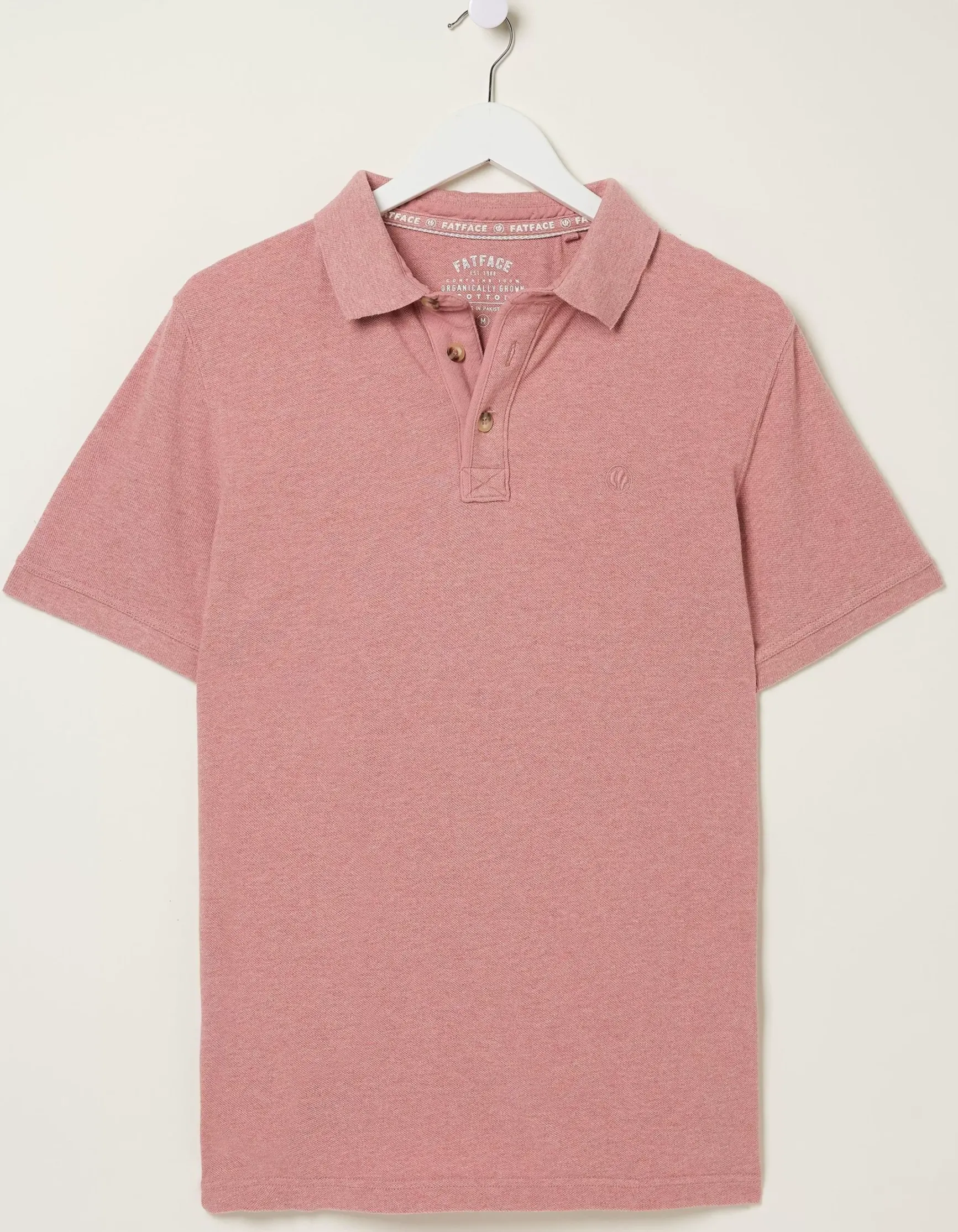 FatFace Organic Cotton Pique Polo|Men T-Shirts
