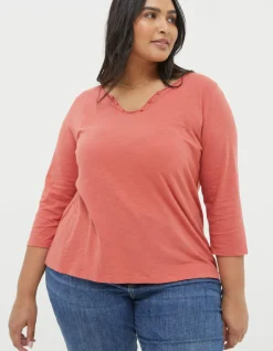FatFace Organic Cotton Porter T Shirt|Women Tops & T-Shirts