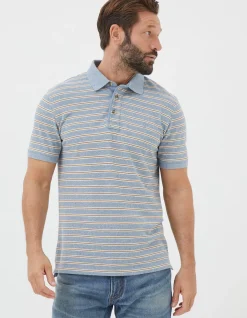 FatFace Organic Cotton Stripe Polo|Men View All