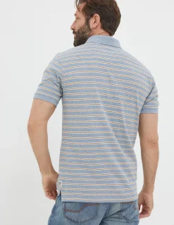 FatFace Organic Cotton Stripe Polo|Men View All