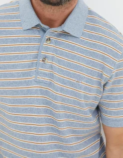 FatFace Organic Cotton Stripe Polo|Men View All