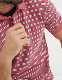 FatFace Organic Cotton Stripe Polo|Men View All