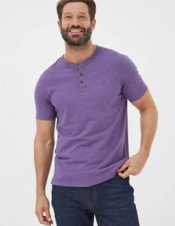 FatFace Organic Cotton Woodside Slub Henley|Men View All