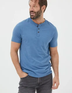 FatFace Organic Cotton Woodside Slub Henley|Men View All