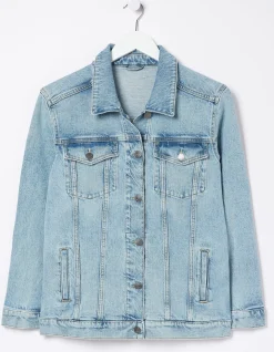 FatFace Ottilee Denim Jacket|Women Coats & Jackets