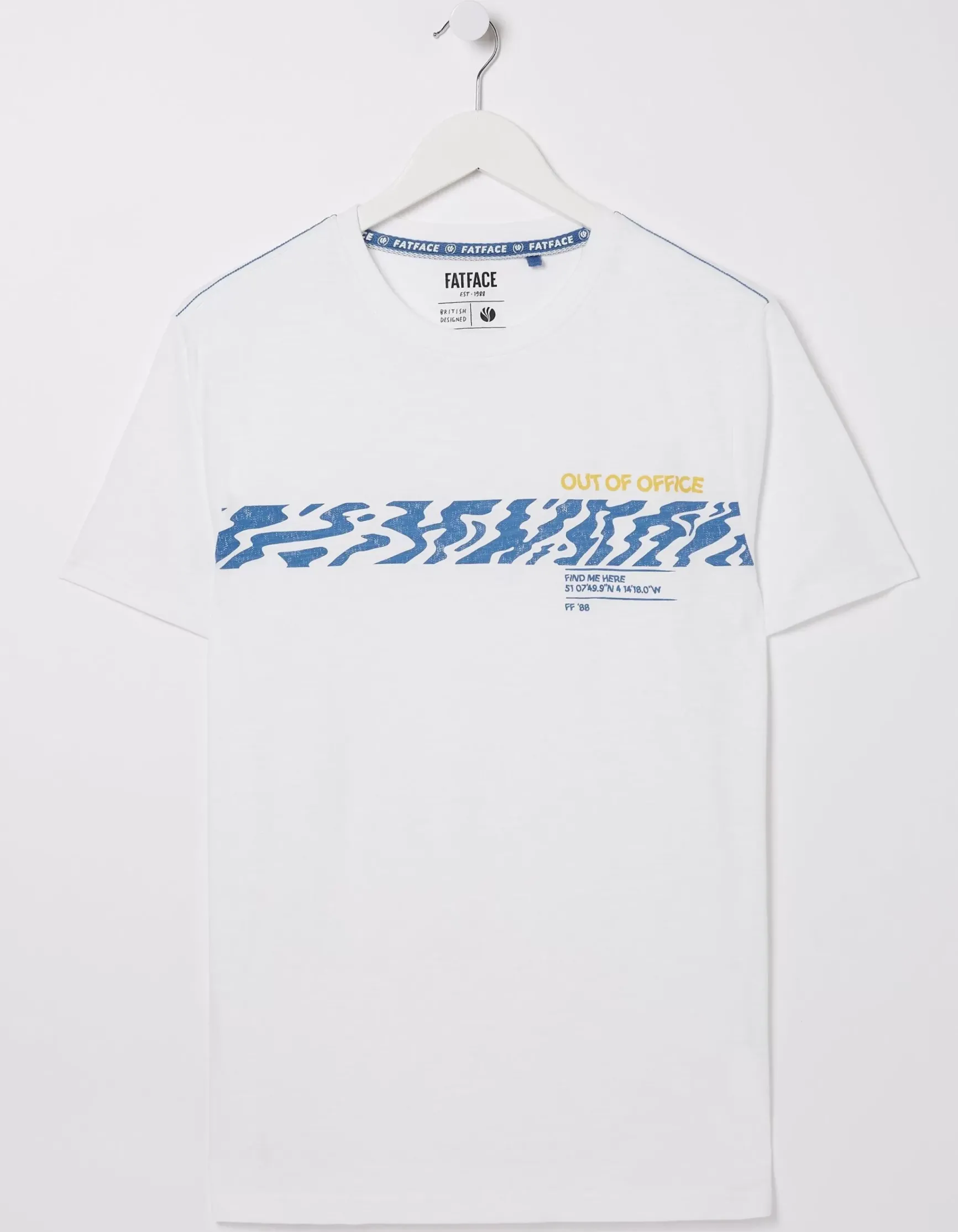 FatFace Out Of Office T-Shirt|Men T-Shirts