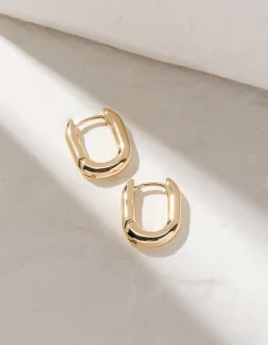FatFace Oval Huggy Hoop Earrings|Women View All