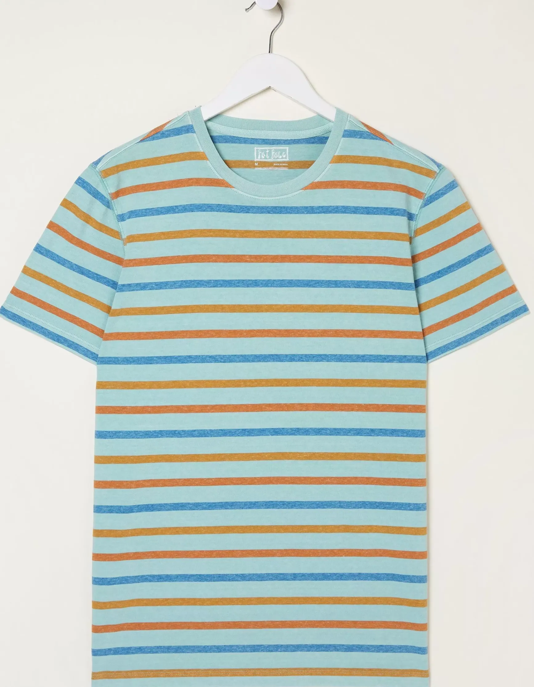 FatFace Overdye Stripe T-Shirt|Men T-Shirts