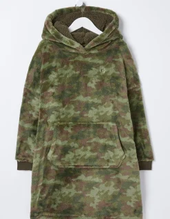 FatFace Oversized Camo Hoodie|Boys View All
