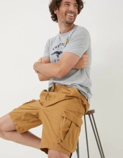 FatFace Padstow Pull On Cargo Shorts|Men Shorts