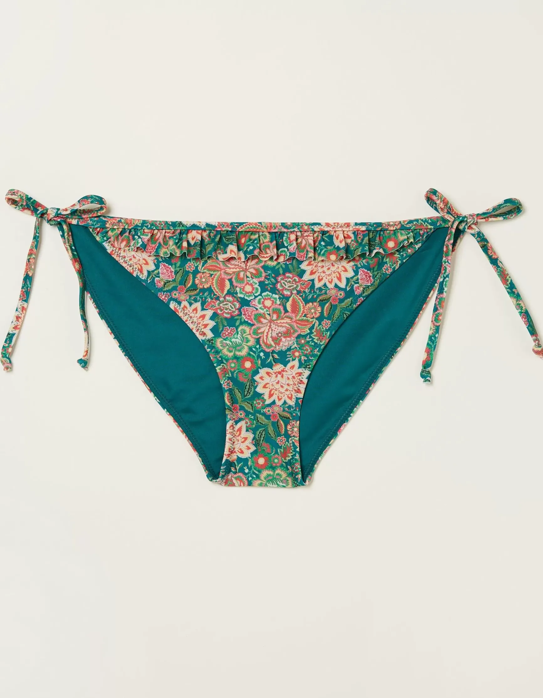 FatFace Paradise Frill Bikini Bottoms|Women Beachwear & Swimwear