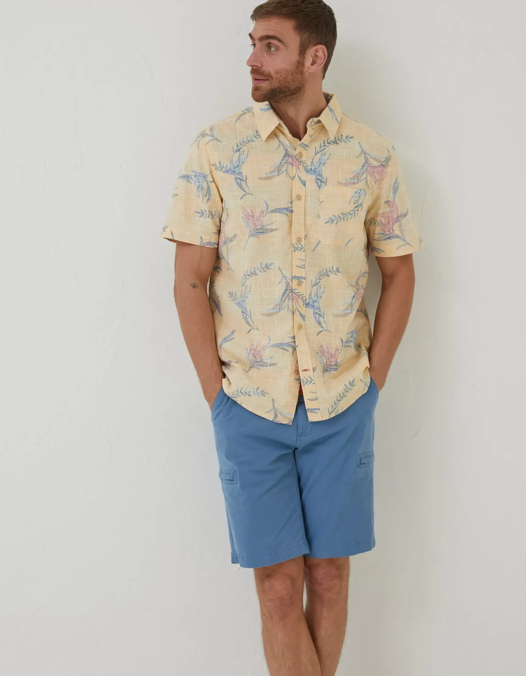 FatFace Paradise Print Shirt|Men Shirts