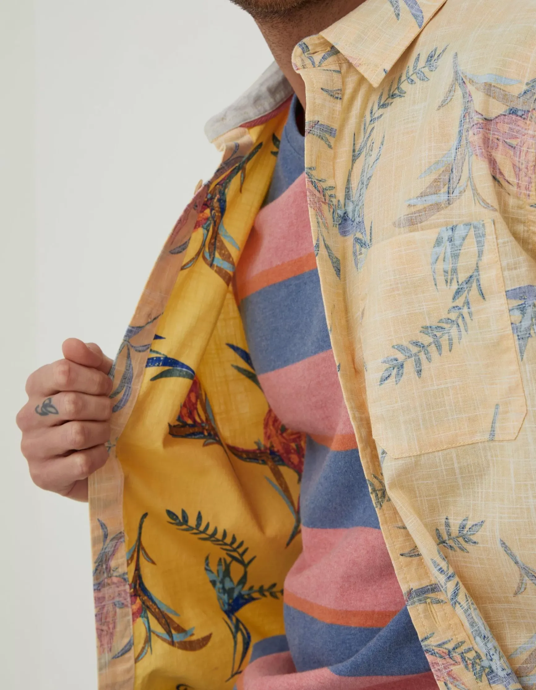 FatFace Paradise Print Shirt|Men Shirts