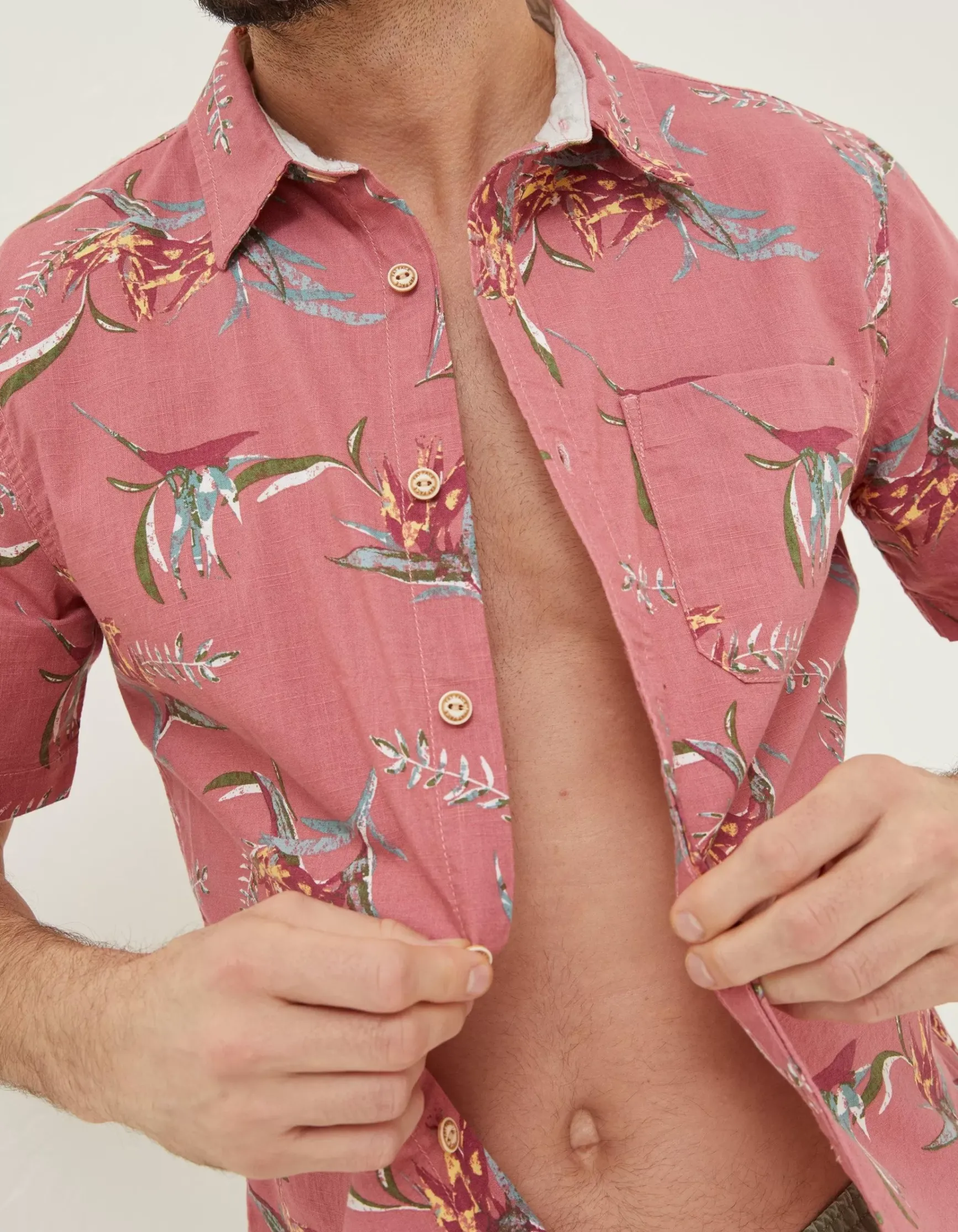 FatFace Paradise Print Shirt|Men Shirts