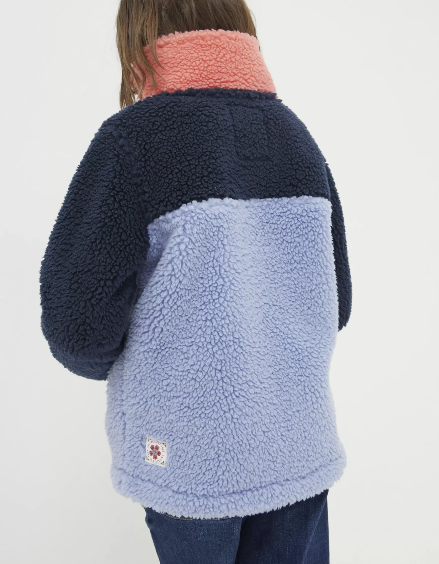 FatFace Parker Fleece Half Neck Sweatshirt|Girls View All
