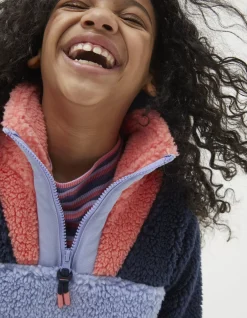 FatFace Parker Fleece Half Neck Sweatshirt|Girls View All