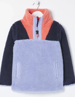FatFace Parker Fleece Half Neck Sweatshirt|Girls View All
