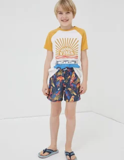 FatFace Parrot Swim Shorts|Boys View All
