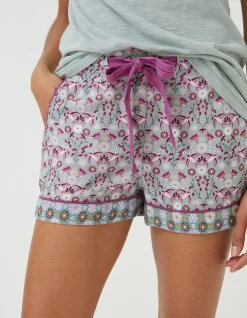 FatFace Patch Work Bird Shorts|Women Nightwear & Loungewear