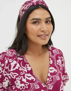 FatFace Patchwork Geo Head Band|Women View All